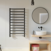 Radiator de baie TELL 1 negru 430x790mm 281W Imers 1112CZ
