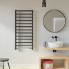 Radiator de baie TELL 2 negru 430x940mm 342W Imers 1122CZ