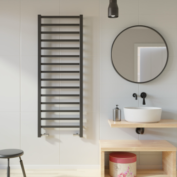 Radiator de baie TELL 3 negru 430x1170mm 434W Imers 1132CZ