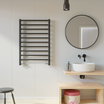 Radiator de baie TELL 4 negru 530x790mm 379W Imers 1142CZ