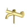 Kohlman Axel QW710AGD Gold Robinet termostatic pentru cadă și duș expuși, de culoare aurie