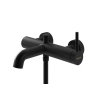 Kohlman Axel QW110AB Mixer pentru cadă și duș, negru, la vedere
