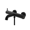 Kohlman Axel QW710AB Robinet termostatic expus pentru cadă și duș, negru și termostatic