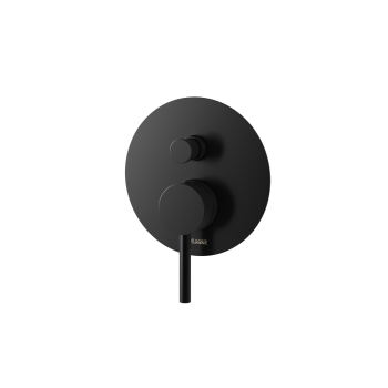 Mixer de cadă și duș încastrat Kohlman Axel QW210AB Negru