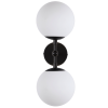 Aplică DORADO negru 2x40W E14 Light Prestige