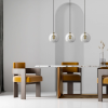 ARETTE auriu 3x40W E27 lampă suspendată Light Prestige
