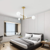 DORADO auriu 4x40W G9 lampă suspendată Light Prestige