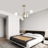 DORADO auriu 6x40W G9 lampă suspendată Light Prestige