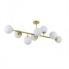 DORADO auriu 8x40W E14 lampă suspendată Light Prestige