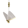 MARIPOSA aur 3xLED lampă suspendată Light Prestige LP-1715/3P
