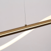 MELECA S gold 1x24W LED lampadare suspendată Light Prestige