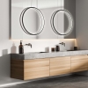 MIRROR L negru negru 1x50W LED lampadare suspendată Light Prestige
