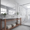 MIRROR S lampă suspendată albă 1x35W LED Prestige