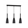 SOLIN lampă suspendată neagră 3x60W E27 Light Prestige