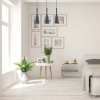 SOLIN lampă suspendată gri 3x60W E27 Light Prestige