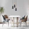 SOLIN negru-auriu 3x60W E27 lampă suspendată Light Prestige
