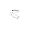 ARIES S reflector pentru sistemul de cale 1F titan LED Light Prestige