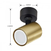 SNOW spotlight gold 1x50 W GU10 Light Prestige