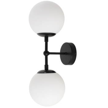 Aplică DORADO negru 2x40W E14 Light Prestige