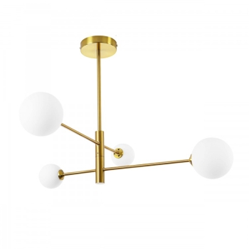 DORADO auriu 4x40W G9 lampă suspendată Light Prestige