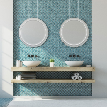 MIRROR L lampă suspendată MIRROR L albă 1x50W LED Light Prestige