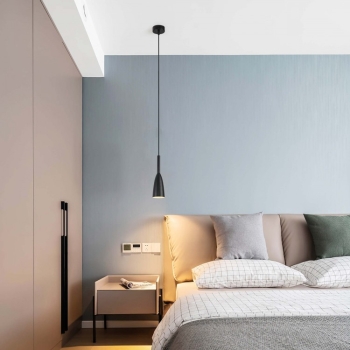 SOLIN lampă suspendată neagră 1x60W E27 Light Prestige