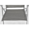 Mobilier de grădină pliabil din aluminiu MODENA Masă și 6 scaune - Argintiu