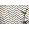 SUPREME WHITE COGNAC CHEVRON 30X21.9 Museum by Peronda