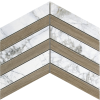 SUPREME WHITE COGNAC CHEVRON 30X21.9 Museum by Peronda