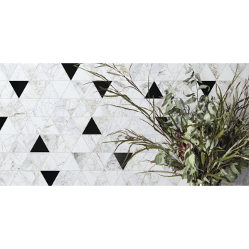 SUPREME WHITE TRIANGLE țiglă de perete 29X29 Museum by Peronda