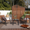 TEXAS Set de mobilier de cafea pentru 2 persoane
