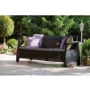 CORFU Max Love Seat Canapea de grădină cu 3 locuri - grafit
