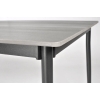 Masă de grădină BOSANO din aluminiu 150 x 90 cm - negru