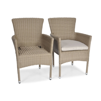 Mobilier de grădină cu 6 locuri Technorattan SONATA - bej