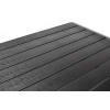 Masă mare de grădină pentru 8 persoane din aluminiu MODENA 180 x 90 cm - negru