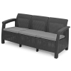 Mobilier de grădină cu 8 locuri CORFU FIESTA MAX - grafit