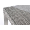 Masă de grădină Technorattan pentru 6 persoane MALAGA 150 x 90 cm - gri