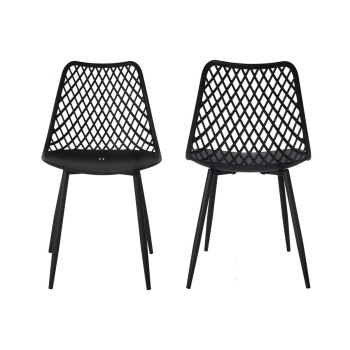 Scaun de sufragerie SIENA - negru