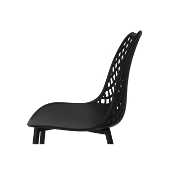 Scaun de sufragerie SIENA - negru