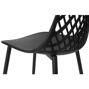 Scaun de sufragerie SIENA - negru