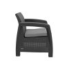 CORFU SET MAX Set canapea cu 5 locuri - grafit