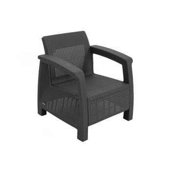 CORFU SET MAX Set canapea cu 5 locuri - grafit