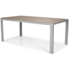 Set de mobilier de grădină mare cu 8 locuri MODENA MAX - Argintiu