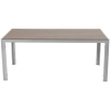 Set de mobilier de grădină mare cu 8 locuri MODENA MAX - Argintiu