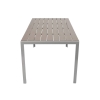 Set de mobilier de grădină mare cu 8 locuri MODENA MAX - Argintiu