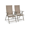 Set de mobilier de grădină mare cu 8 locuri MODENA MAX - maro