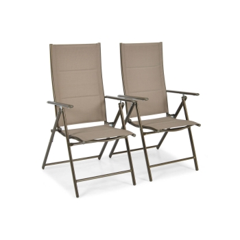 Set de mobilier de grădină mare cu 8 locuri MODENA MAX - maro