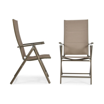Set de mobilier de grădină mare cu 8 locuri MODENA MAX - maro