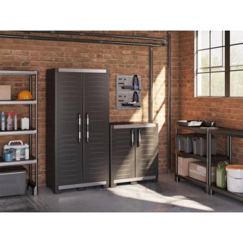 KIS XL GARAGE dulap de garaj cu picioare joase - grafit