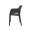 Set de mobilier de grădină pentru 8 persoane EVA + masă JULIE - grafit